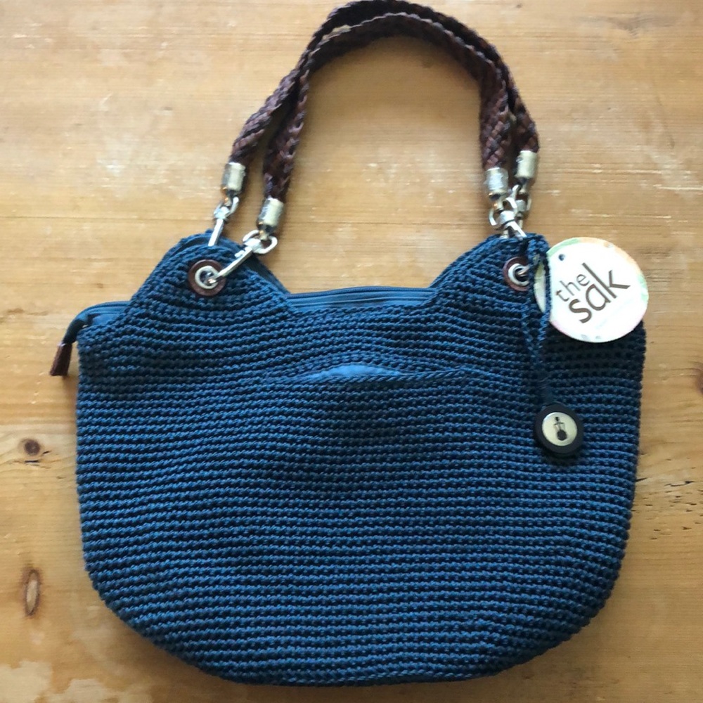 The Sak hand-crocheted purse